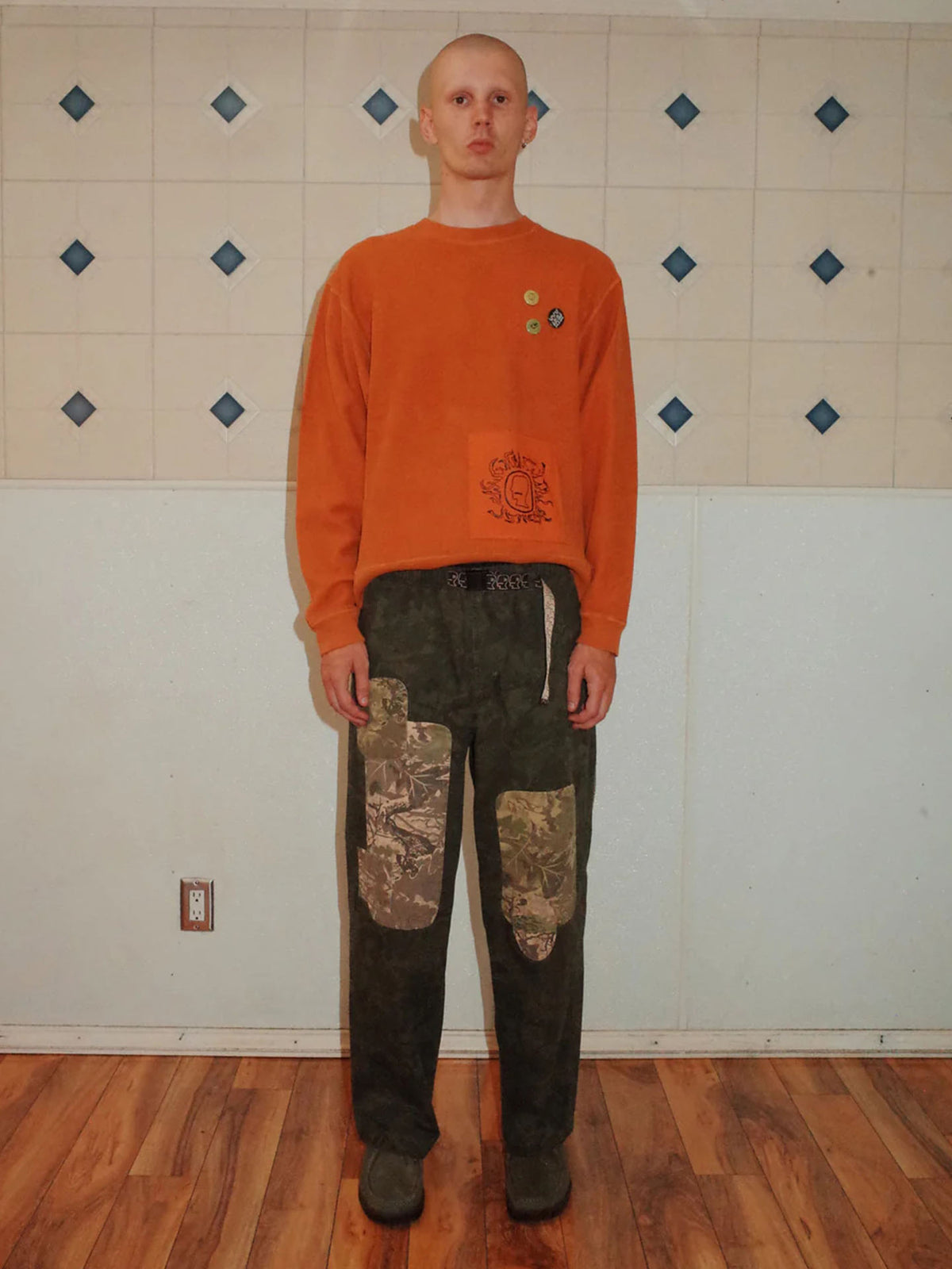 BRAINDEAD PATCHWORK CLIMBER PANT