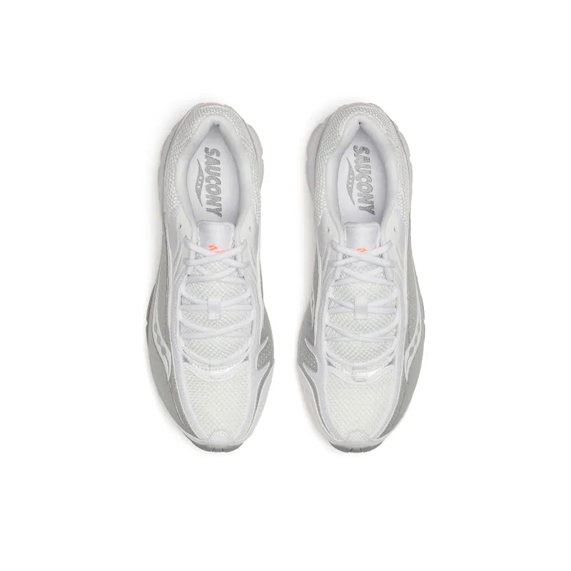 SAUCONY PROGRID V2 SILVER WHITE