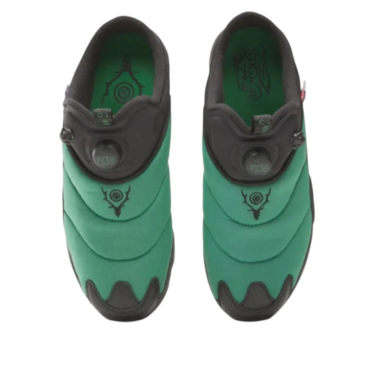 REEBOK x South2West8 INSTAPUMP FURY MULE GRN