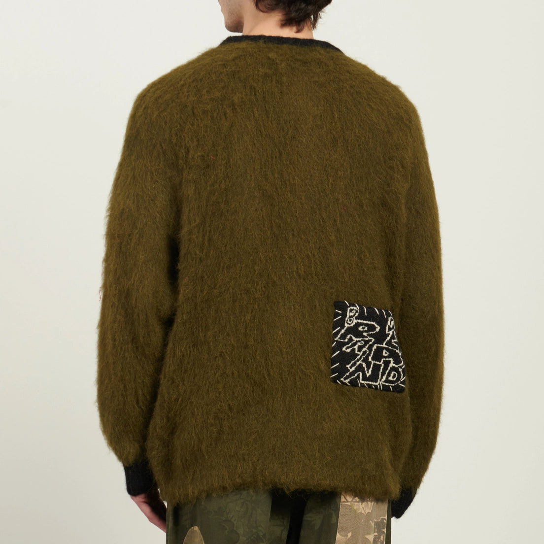 BRAINDEAD FUTURE VISION BOXY KNIT SWEATER